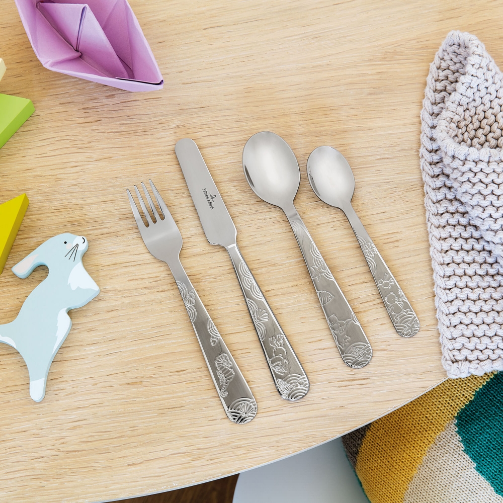 Villeroy & Boch Kinderbesteckset 4-teilig Happy as a Bear