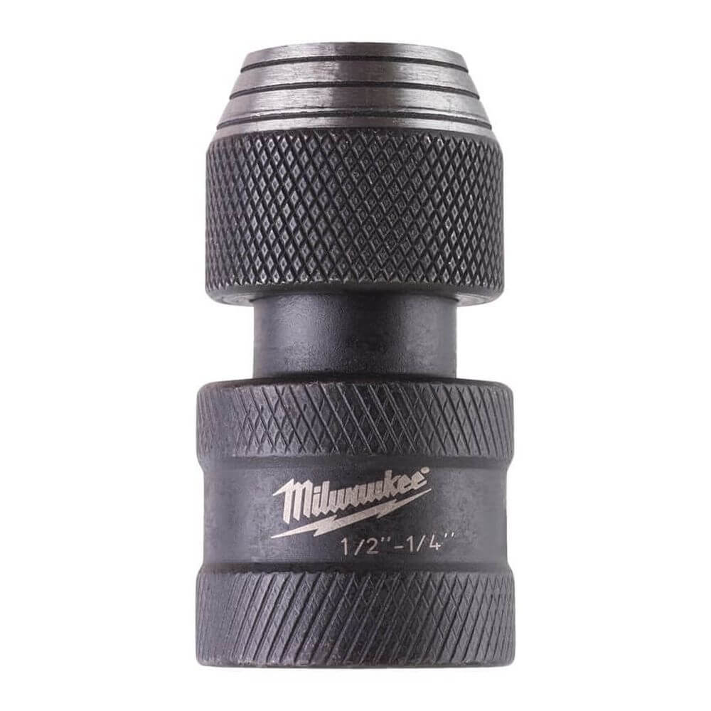 Milwaukee Bitadapter ½" Vierkant auf ¼" sechskant SHOCKWAVE 50mm