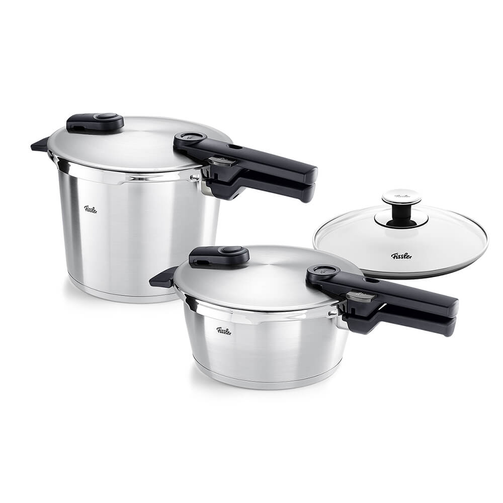 Fissler Schnellkochtopf Vitaquick Premium 6L + 3,5L SBP. Beispielbild.