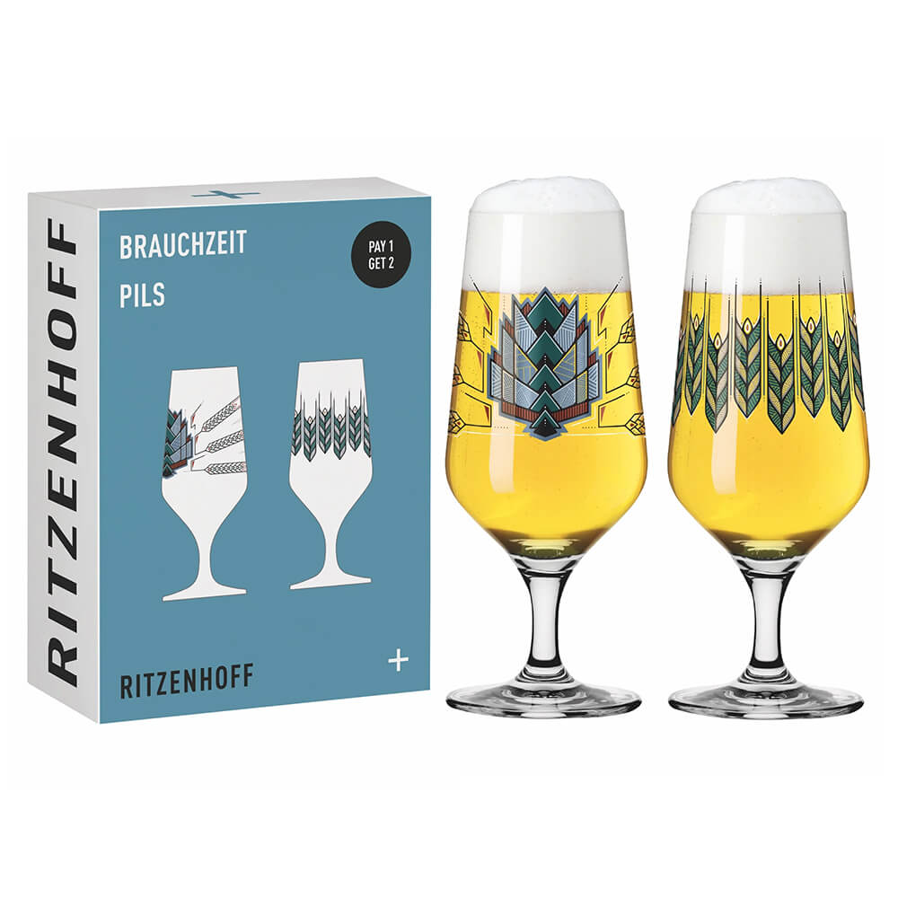 Ritzenhoff Bierglas Set Brauchzeit Andreas Preis 2023. Hauptbild.