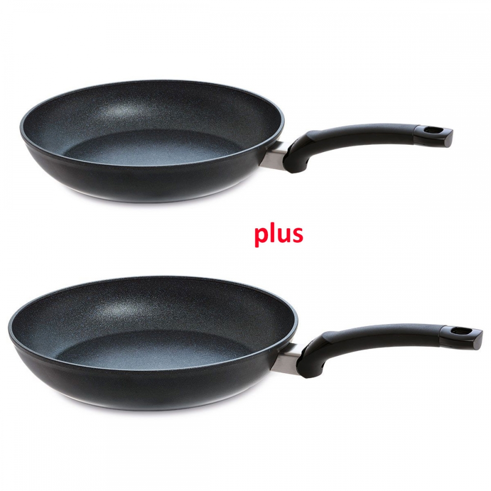 Fissler 2er Pfannen Set Adamant Classic 24 + 28 cm Kratzfest Induktion Bratpfanne