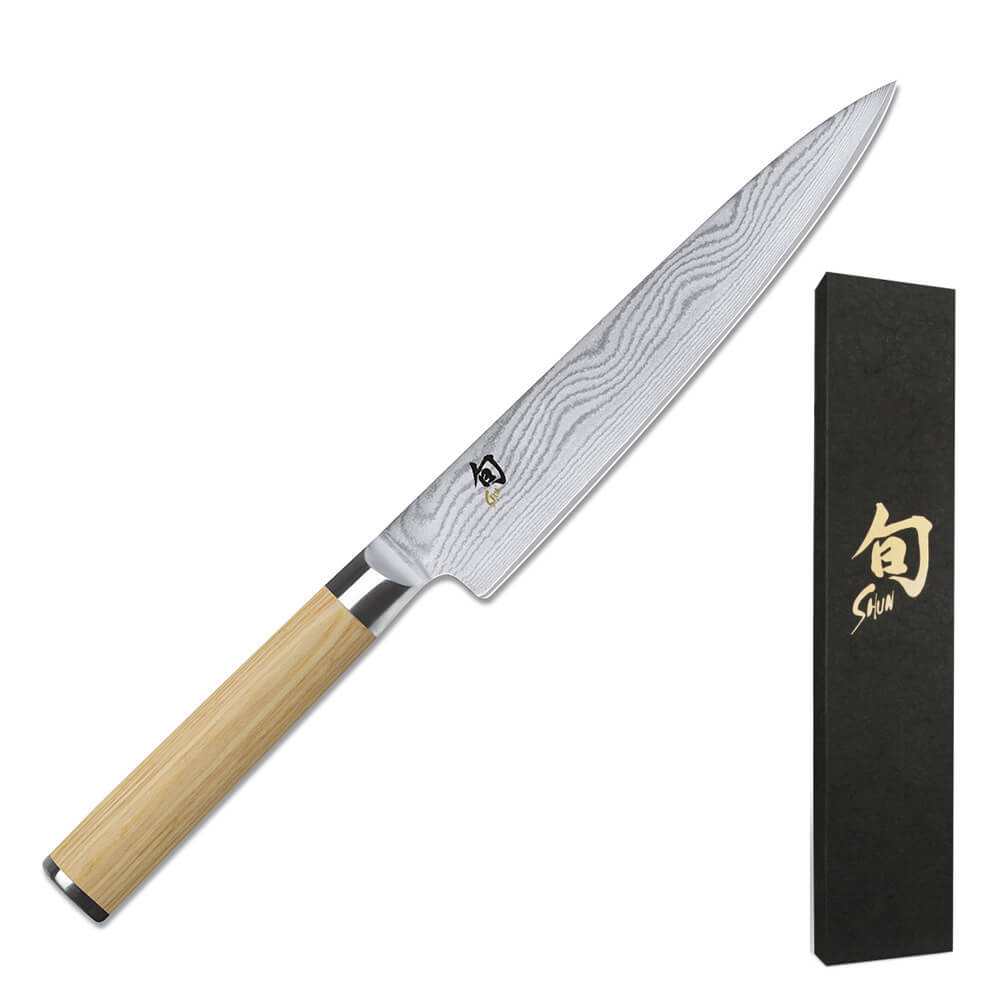 KAI Allzweckmesser Shun Classic White 15cm. Hauptbild.