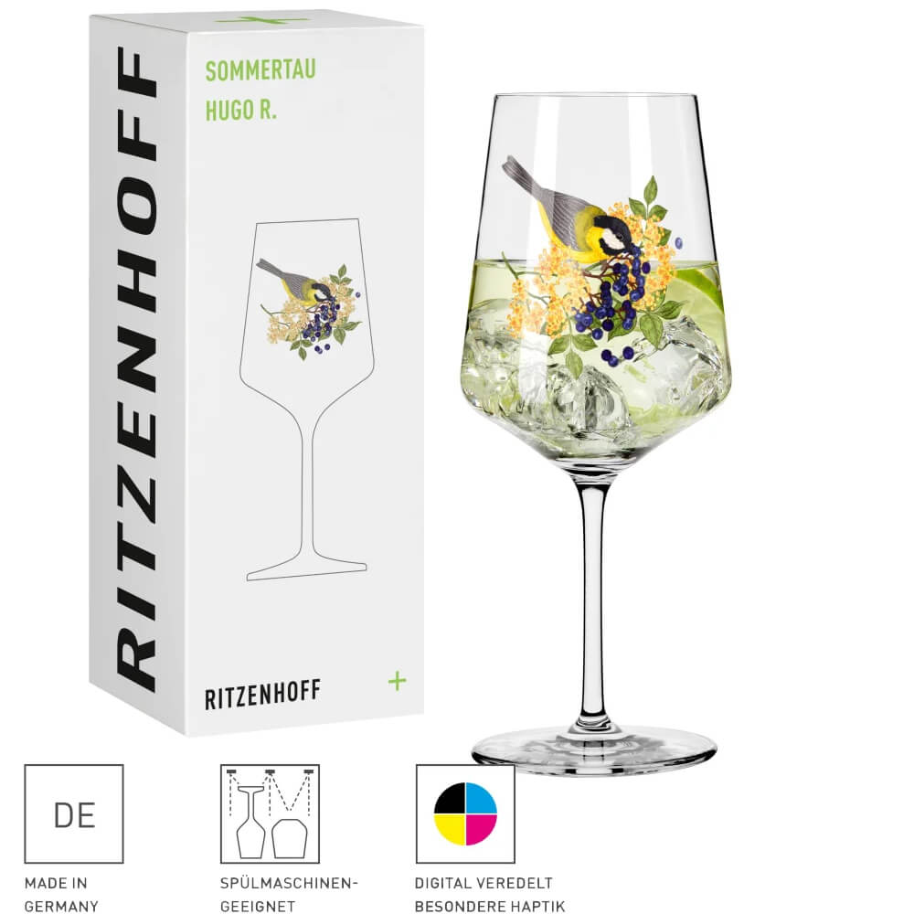 Ritzenhoff Aperitifglas mit Umkarton und Icons aus der Serie Sommersonett Nr 15