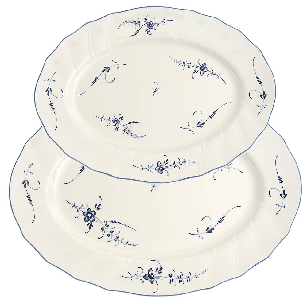 Villeroy und Boch Platte oval Vieux Luxembourg. Hauptbild.