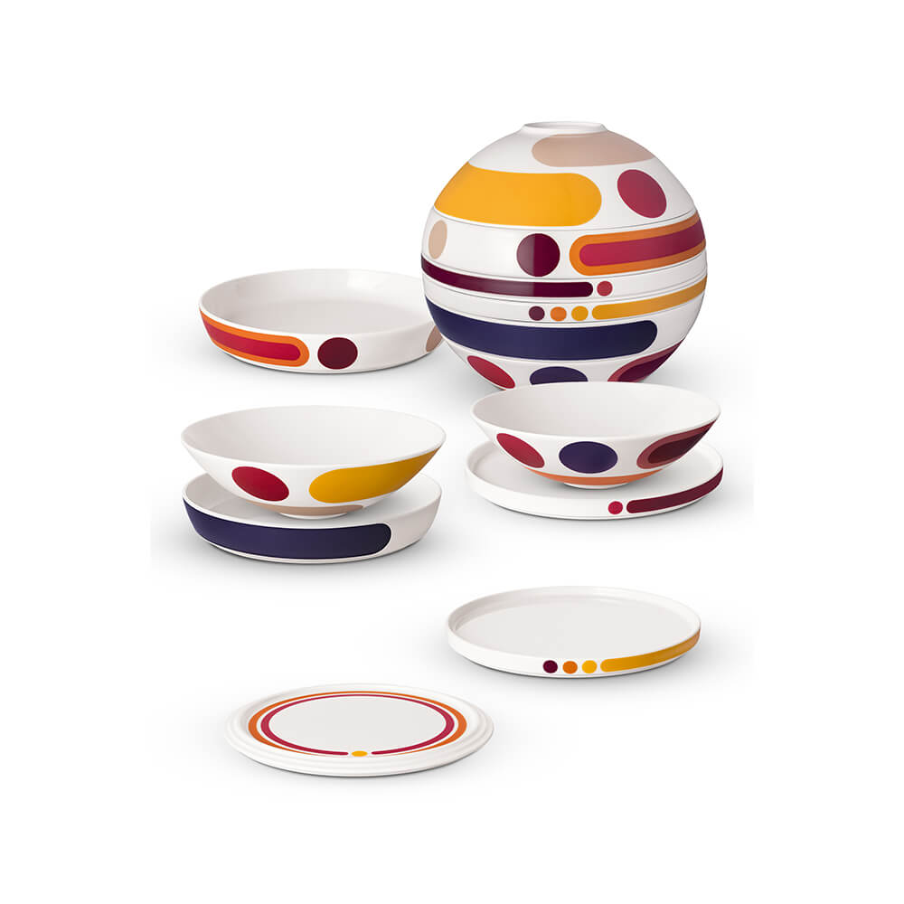 Villeroy & Boch La Boule Miami Iconic Signature. Detailbild.