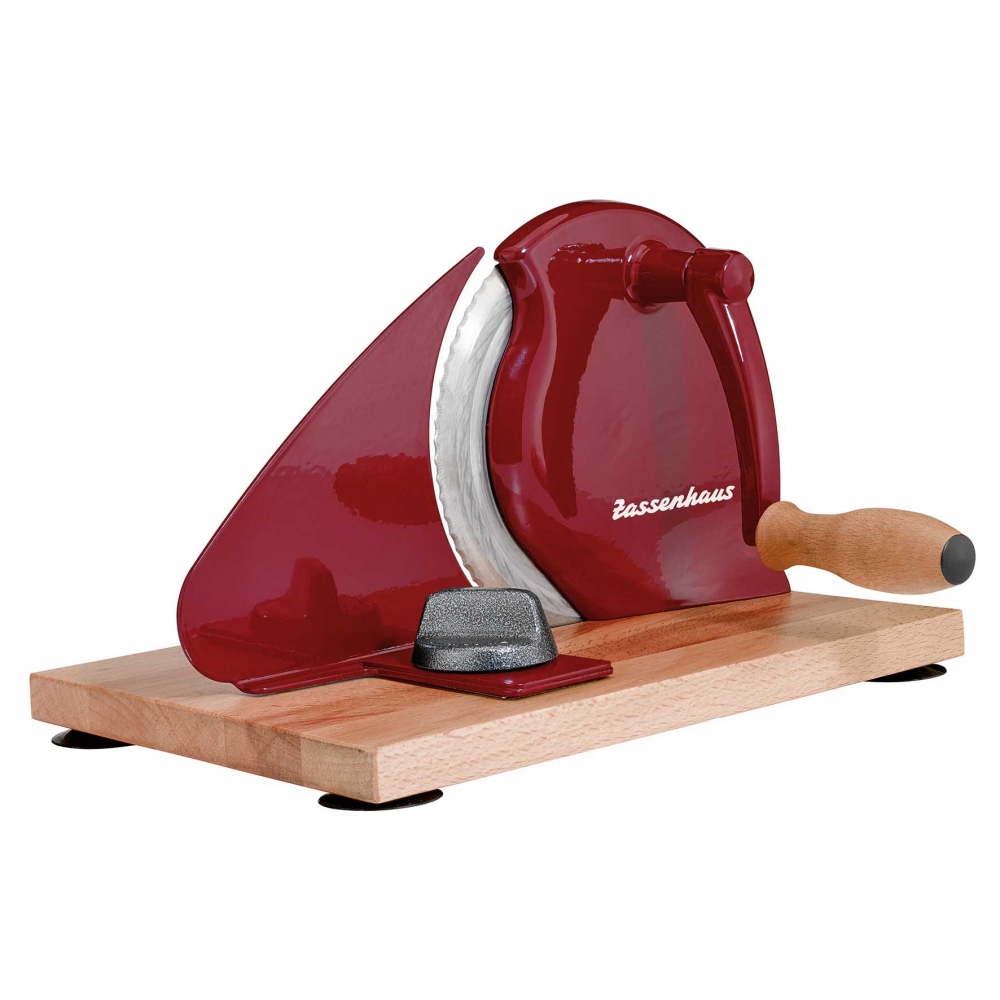 Zassenhaus Brotschneidemaschine Classic | Farbauswahl Rot