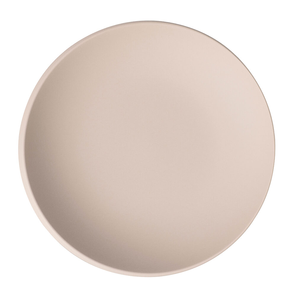 Villeroy und Boch Schale tief NewMoon beige. Detailbild.