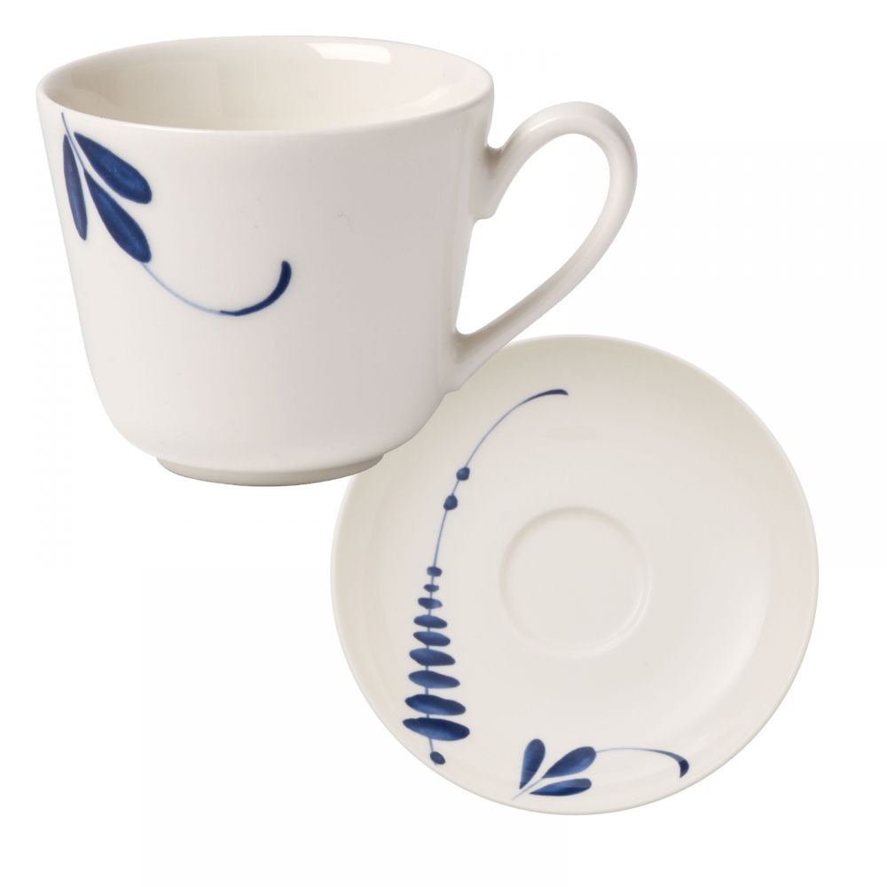 Villeroy & Boch Vieux Luxembourg Brindille 100ml Tasse und 12cm Untertasse