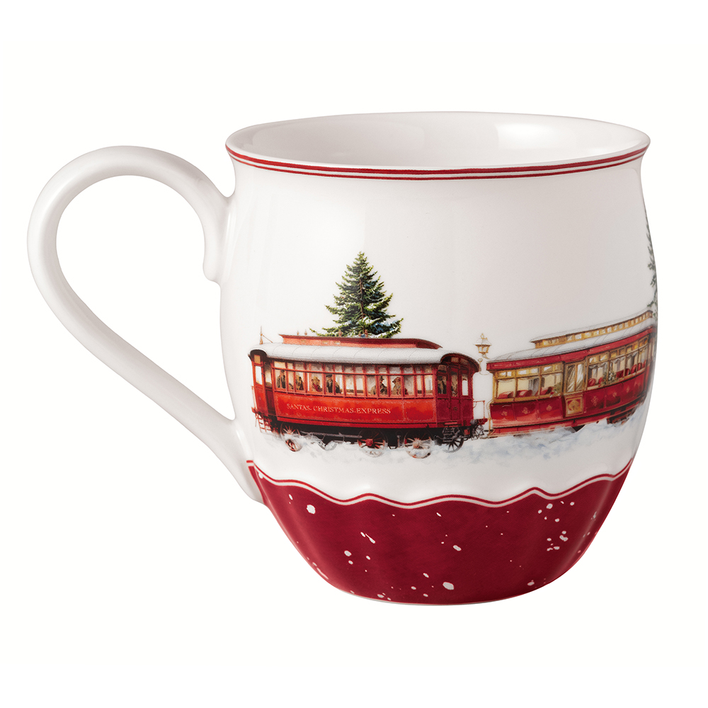 Villeroy & Boch Jahresbecher 2025 Annual Christmas Edition. Rückseite.