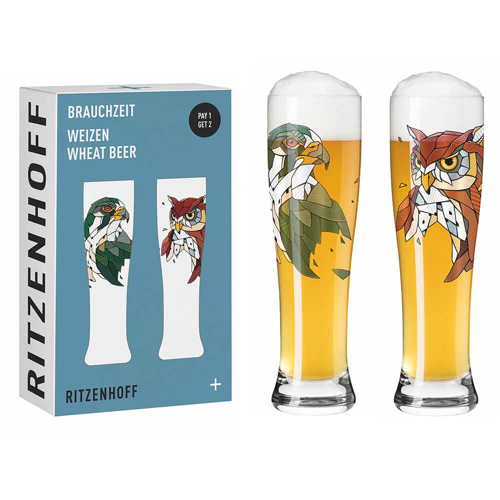 Ritzenhoff Weizenbierglas Set Brauchzeit Andreas Preis 2023. Hauptbild.