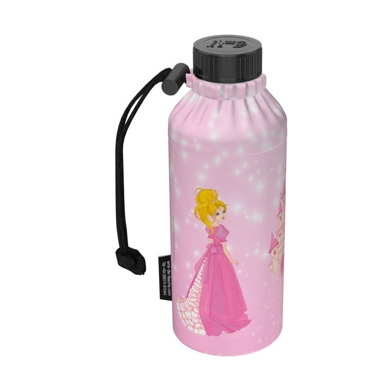 Emil die Flasche 400ml Prinzessin Weithals mit Isolierung und Flaschenbeutel
