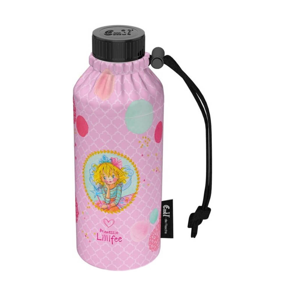 Emil die Flasche 0,4 Liter Trinkflasche mit Isolierung und Flaschenbeutel Prinzessin Lillifee©