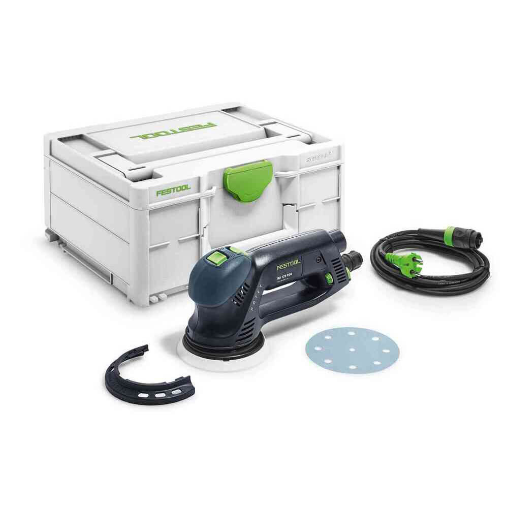 Festool Getriebe-Exzenterschleifer RO 125 FEQ-Plus ROTEX. Hauptbild.