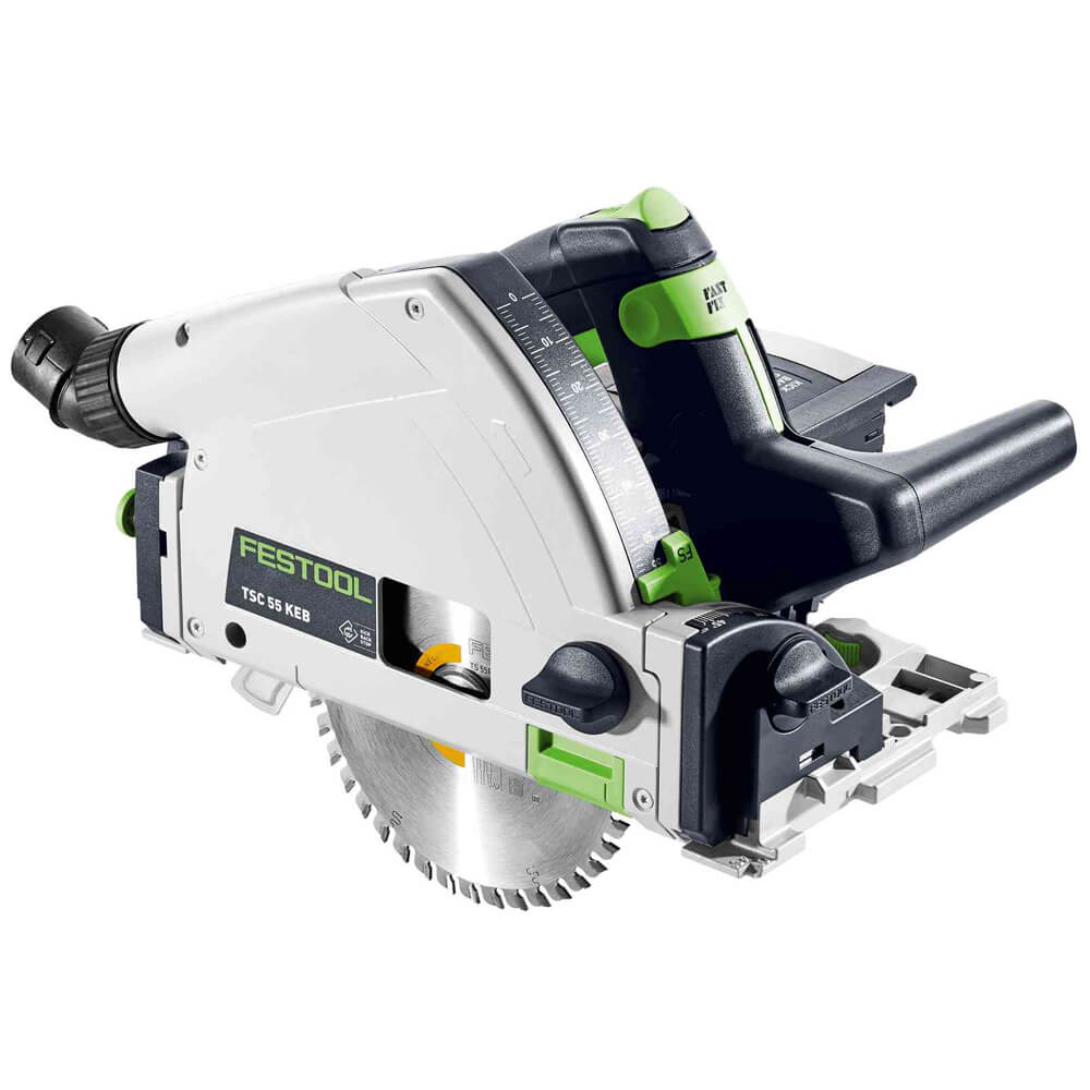 Festool Akku-Tauchsäge TSC 55 KEB-Basic. Detailbild.