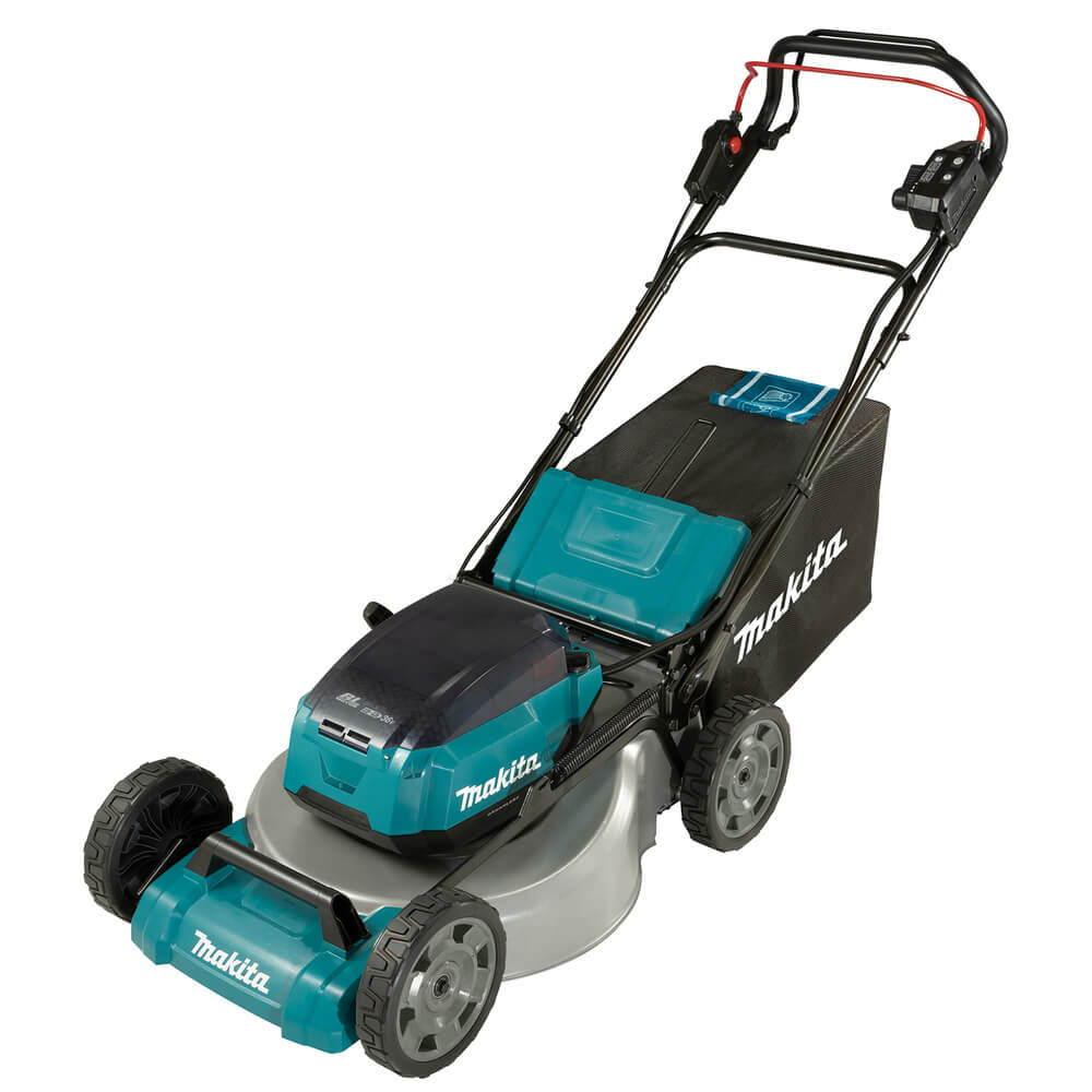 Makita Akku-Rasenmäher 2x18V DLM465Z - Sologerät. Hauptbild.