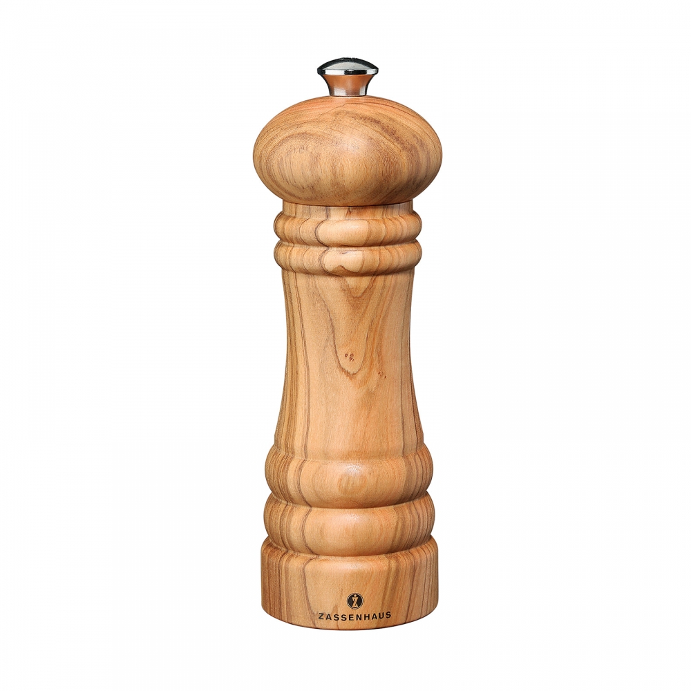 Zassenhaus 18cm Pfeffermühle Berlin Olivenholz mit Keramikmahlwerk