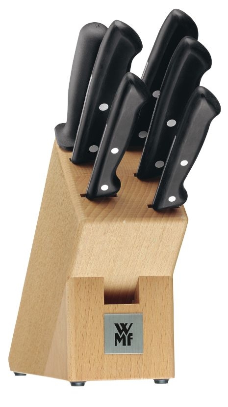 WMF Messerblock Classic Line 7-teilig bestückt Küchenmesser